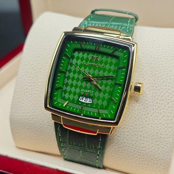 Matturi Square Dial Straps Watch